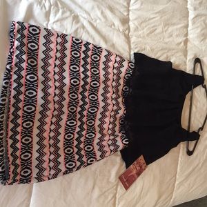 Emerald Sundae party dress open back and front